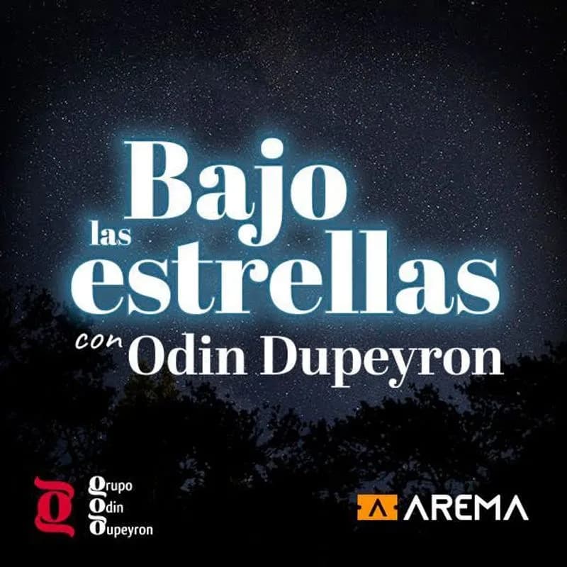 Fondo promocional del evento Bajo las Estrellas con Odin Dupeyron en CDMX