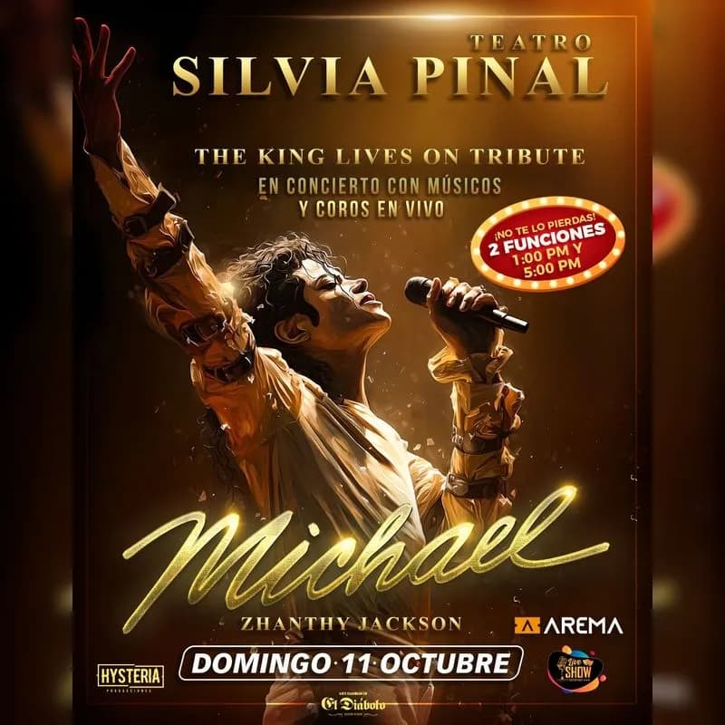 The King Lives On tribute Michael en CDMX en Ciudad de México
