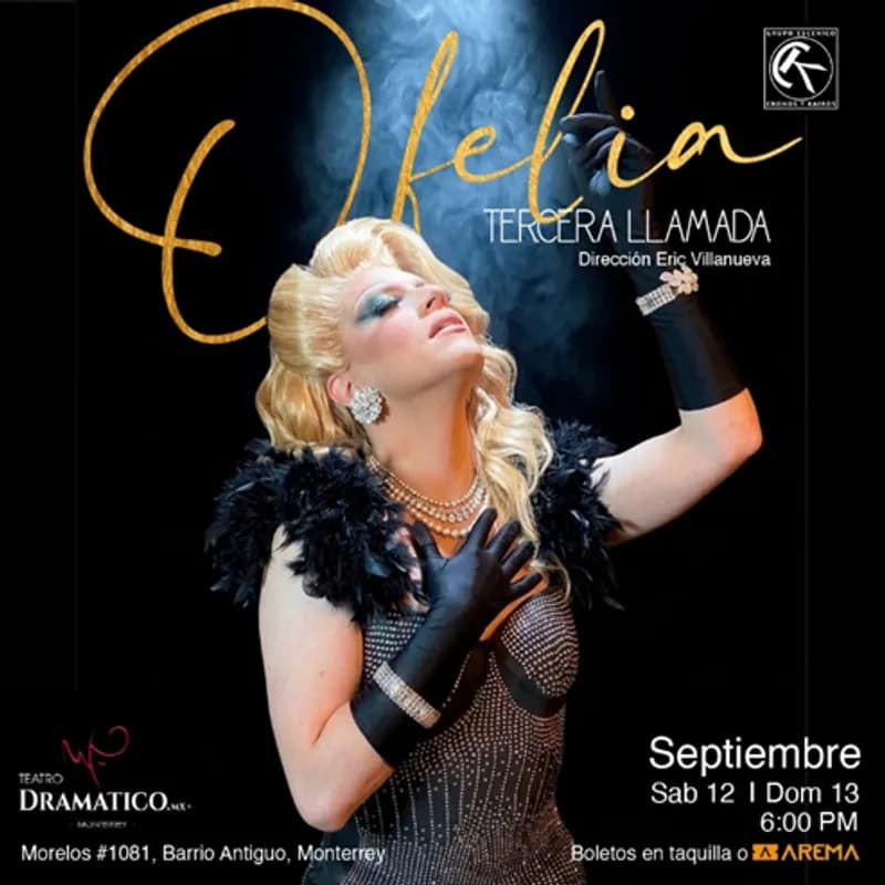 Imagen del evento Ofelia, Tercera Llamada