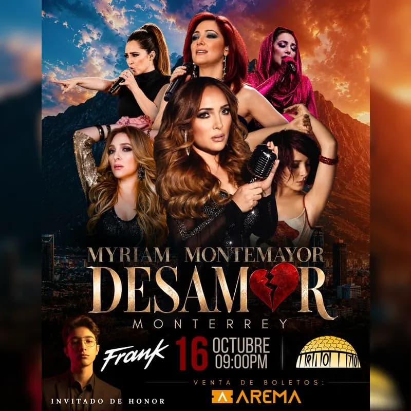 ¡Myriam, en Concierto! en Monterrey en Monterrey