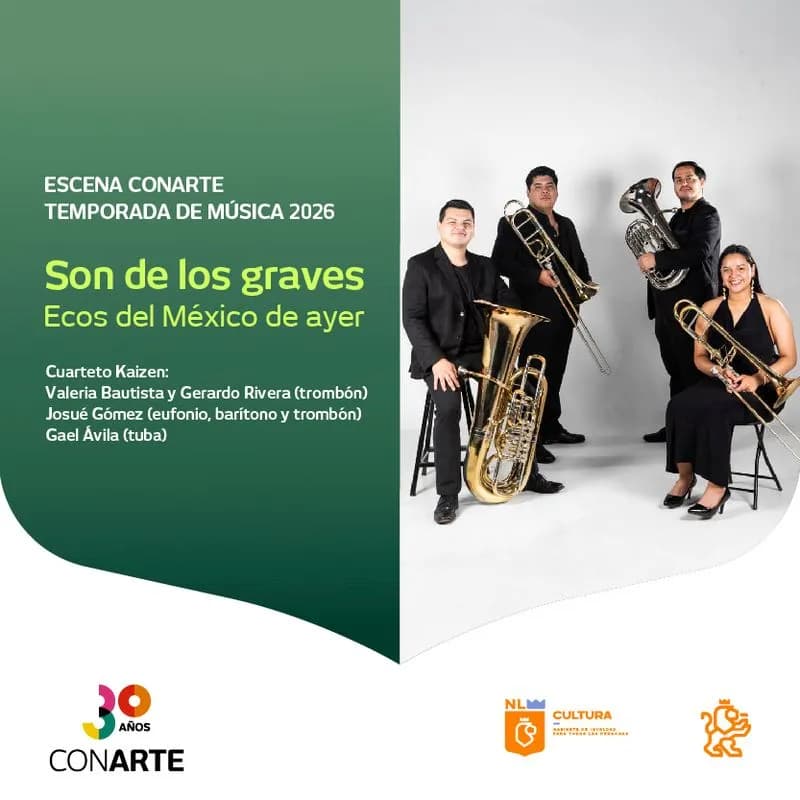 Fondo promocional del evento Son de los graves, ecos del México de ayer