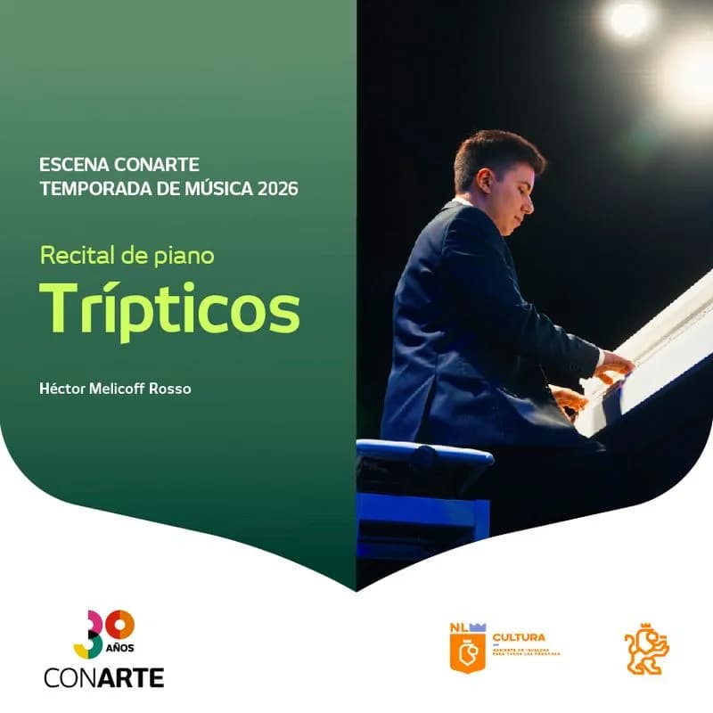 TRÍPTICOS | Recital de piano en Monterrey