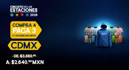 COMBO Carreras Circuito de las Estaciones CDMX 2026 en Cd. de México y estado de México