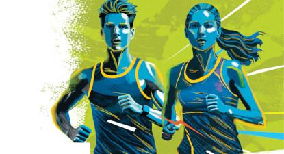 Fondo promocional del evento Carrera San Rafael Balance® 2026