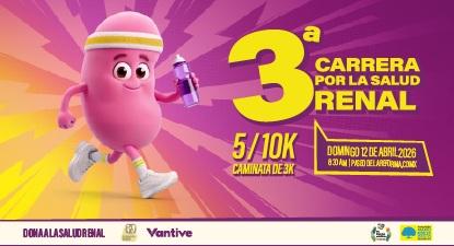 3a Carrera por la Salud Renal 2026 en Paseo de la Reforma, CDMX