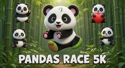 Pandas Race 5 k & infantiles 2026 en Bosque de Chapultepec I Sección, Ciudad de México, CDMX, México