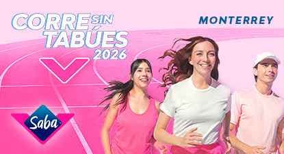 Carrera Saba® Corre Sin Tabúes Monterrey 2026 en Monterrey, Nuevo León