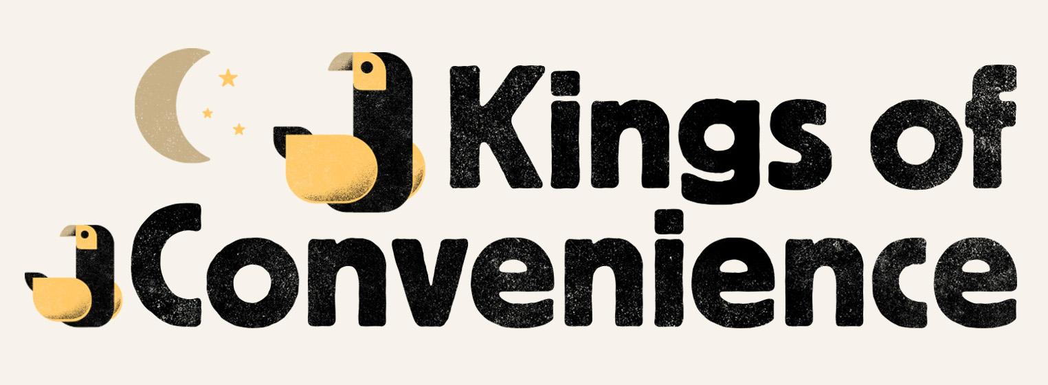 Fondo promocional del evento Kings of Convenience: B Sides Show