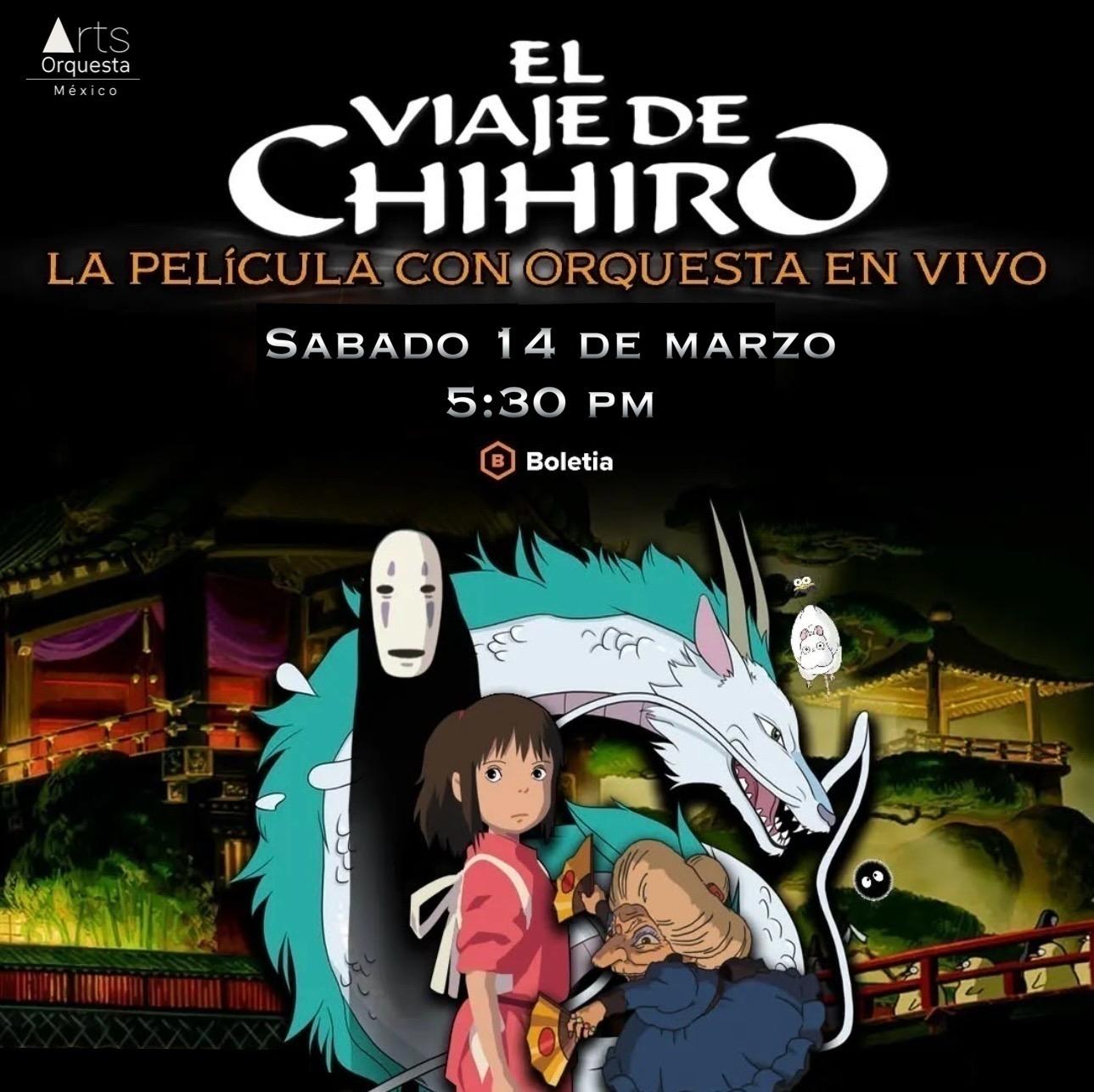 El Viaje de Chihiro: La Película con orquesta  en Vivo 5:30  en Ciudad de México