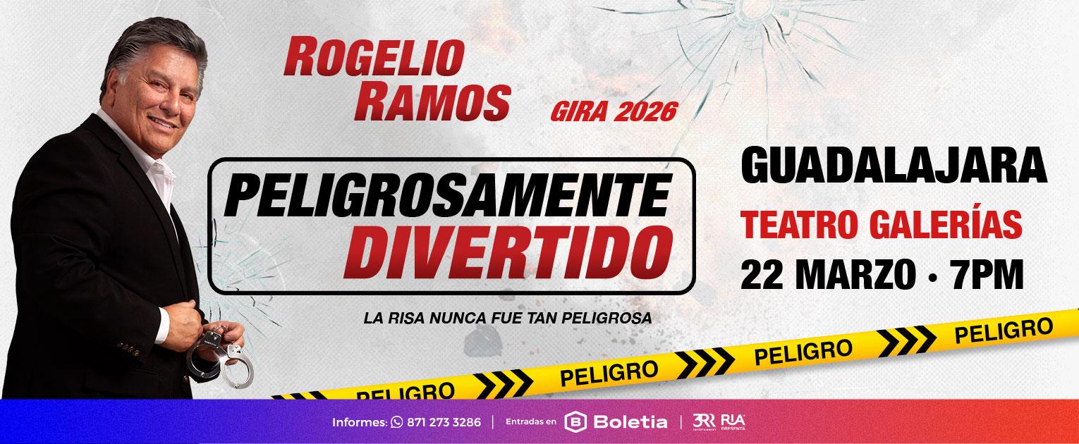Rogelio Ramos - Peligrosamente Divertido- Gira 2026 en Zapopan