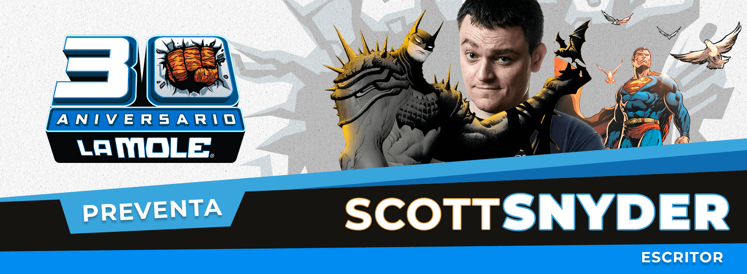 Preventa Scott Snyder en Ciudad de México – Agenda hoy