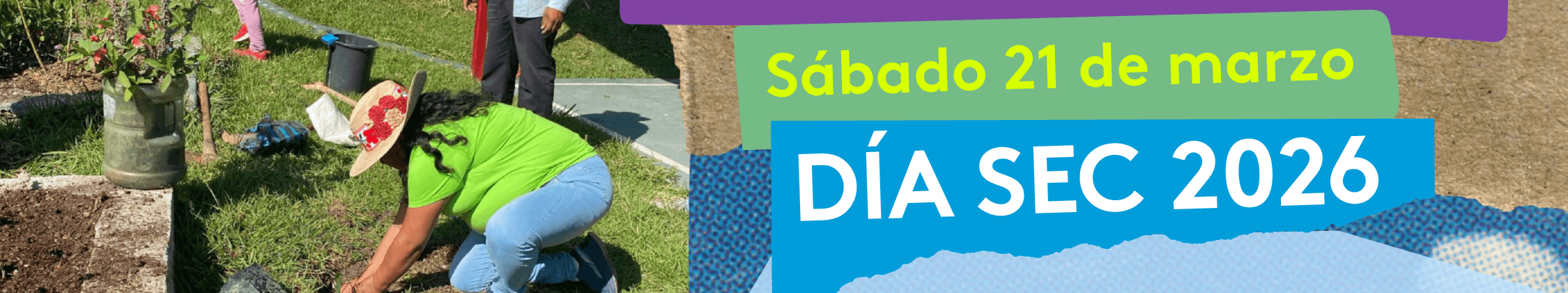 Fondo promocional del evento Encuentro Somos el Cambio