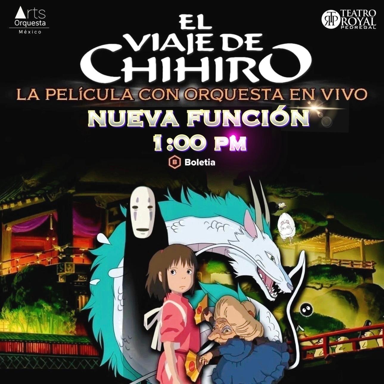 El Viaje de Chihiro: Orquesta en Vivo NUEVA FUNCIÓN 1pm en Ciudad de México – Agenda semanal