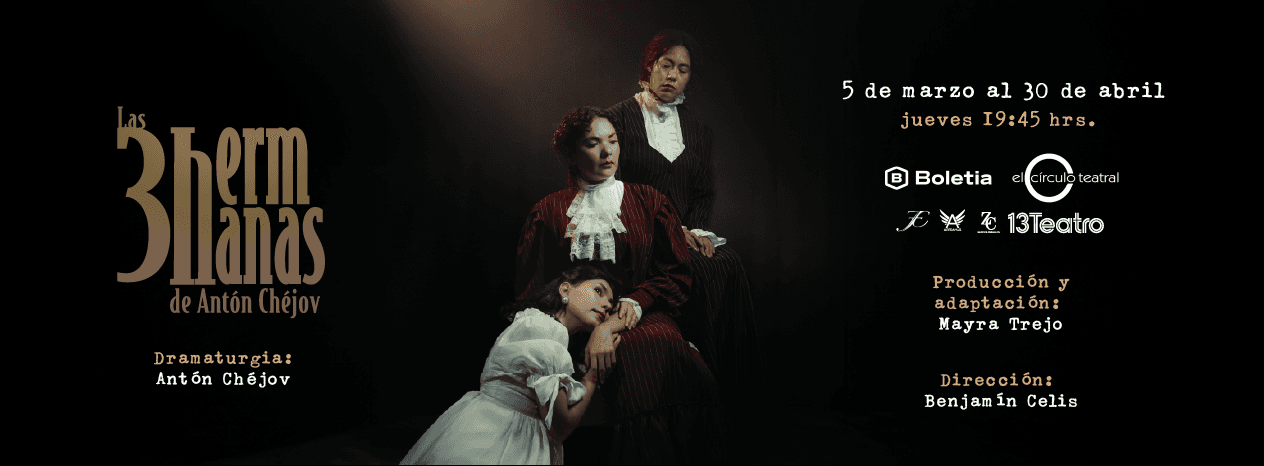 Fondo promocional del evento Las Tres Hermanas - 12 marzo