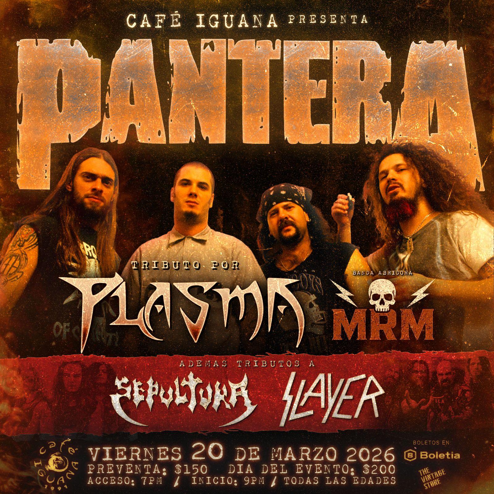Tributo Pantera en Monterrey
