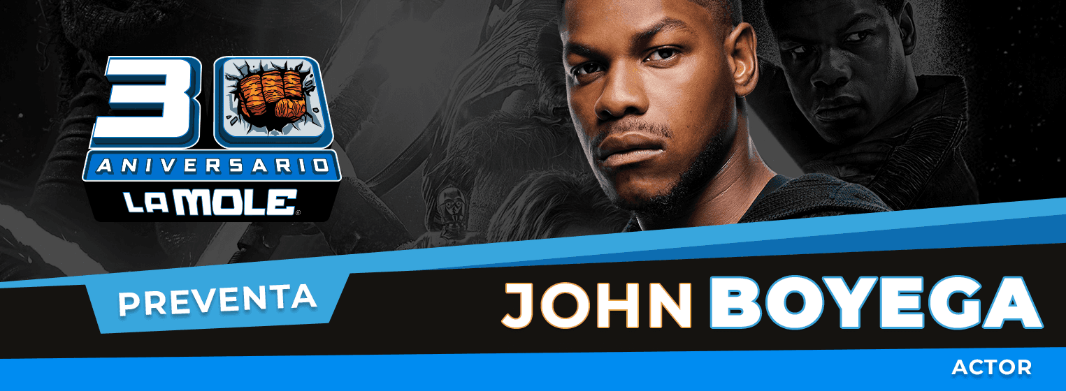 Preventa John Boyega en Ciudad de México – Agenda hoy