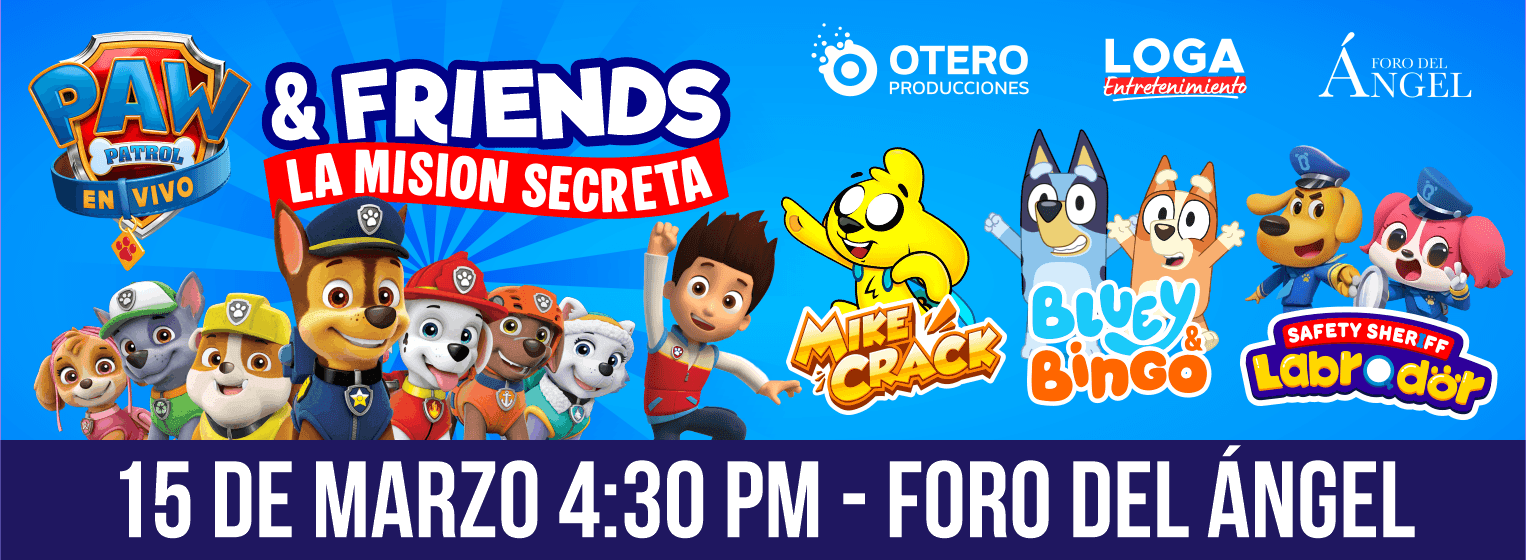 PAW Patrol & Friends en Guadalajara en Zapopan