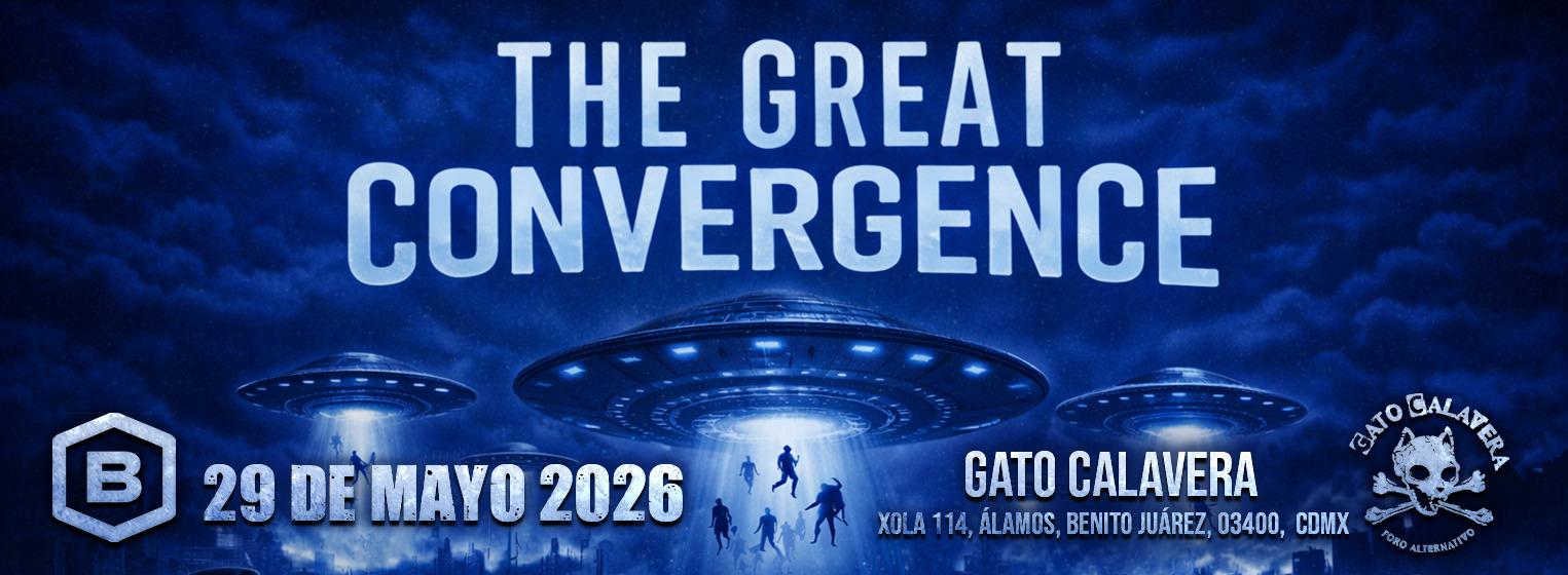 Fondo promocional del evento The Great Convergence 