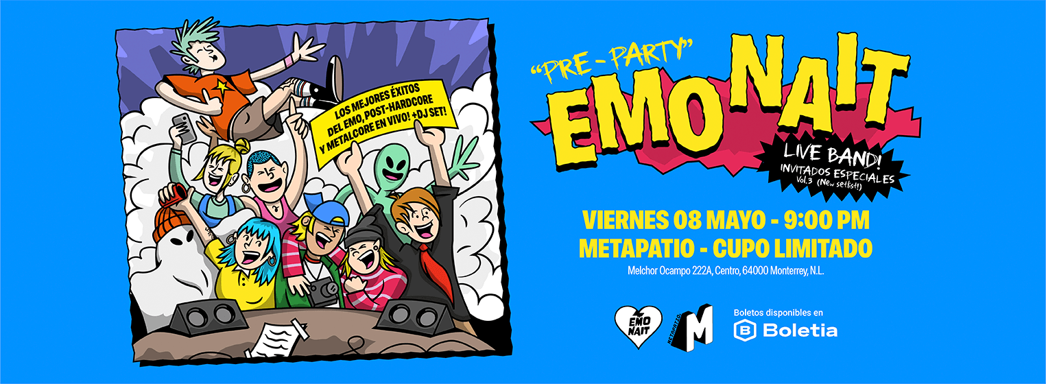 Emo Nait “Pre-Party” en Monterrey