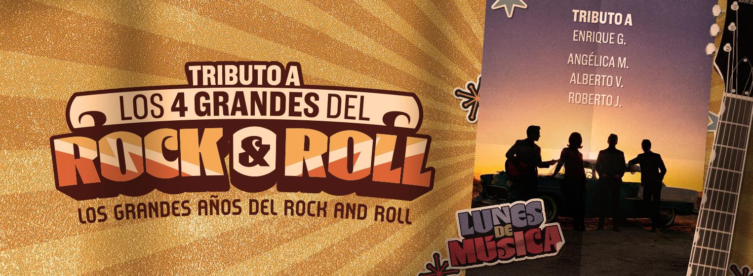 Lunes de Música: Los 4 Grandes del Rock and Roll en Zapopan