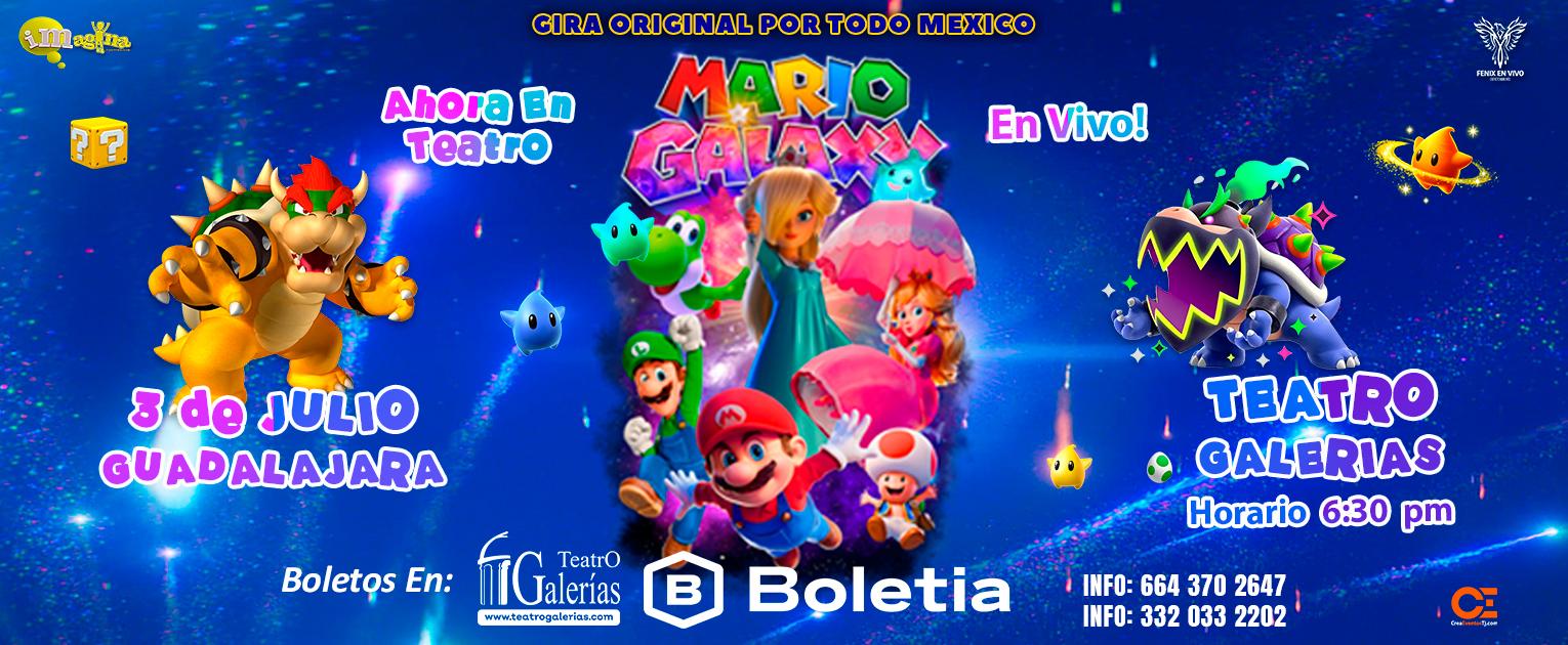 Mario Galaxy - Show en Vivo en Zapopan