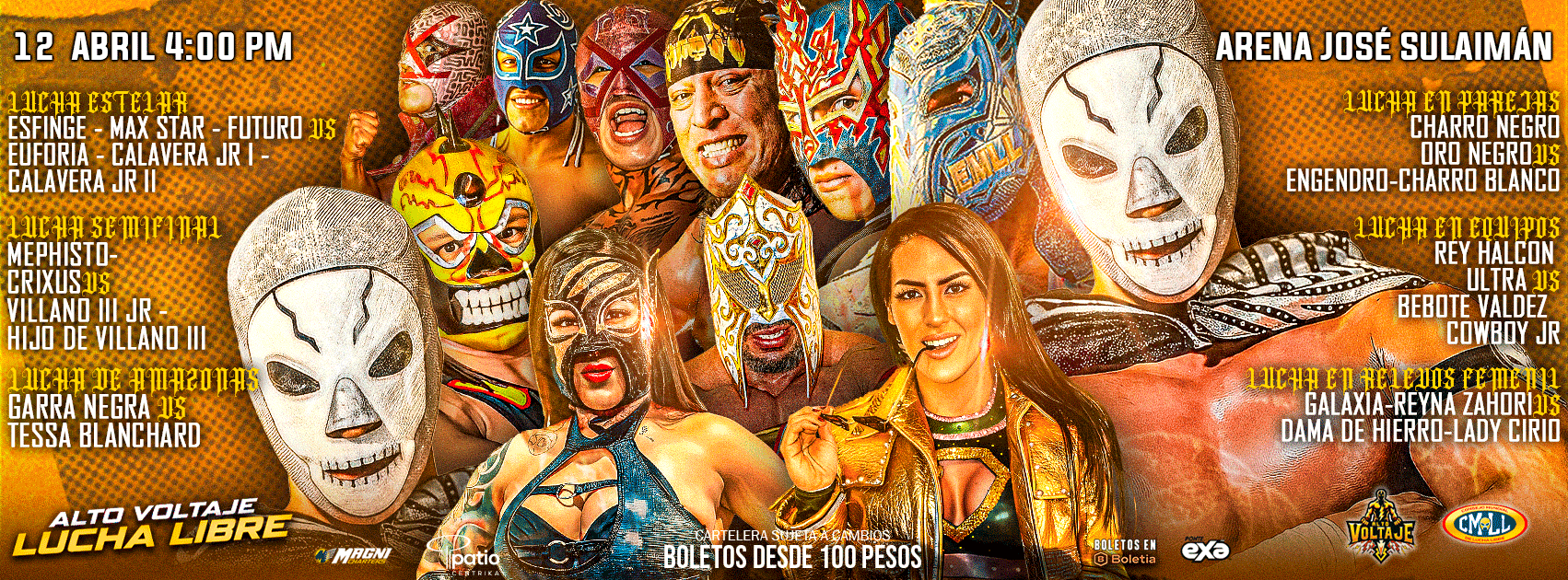 Lucha Libre Alto Voltaje x CMLL