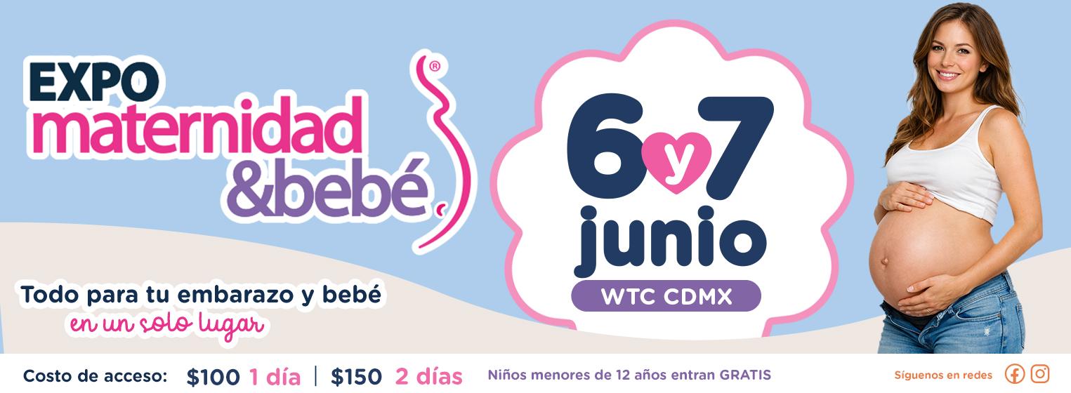 Expo Maternidad y Bebé CDMX JUNIO 2026 en Ciudad de México