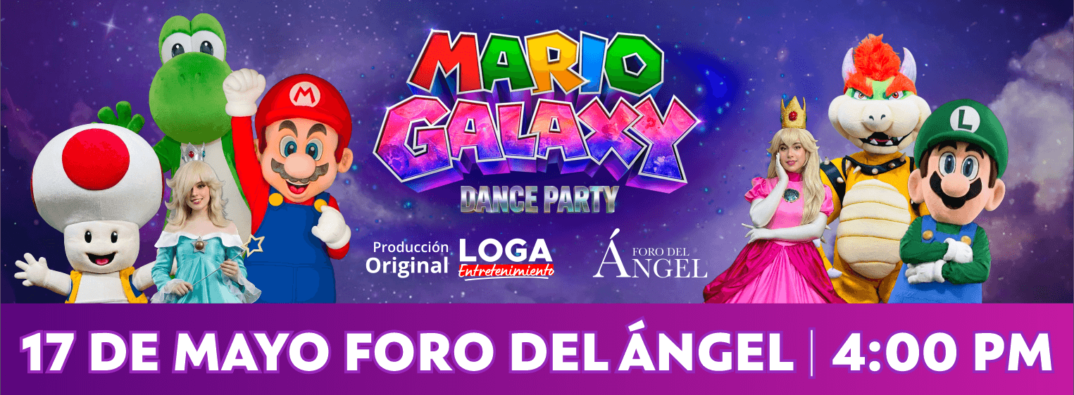 MARIO GALAXY Dance Party en GDL en Zapopan
