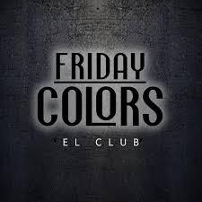 Fondo promocional del evento Friday Colors 