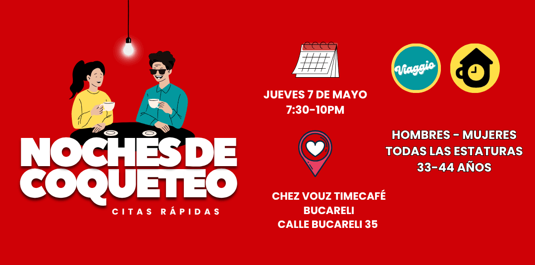 CITAS RÁPIDAS 33-44 años NOCHESDE COQUETEO en Ciudad de México