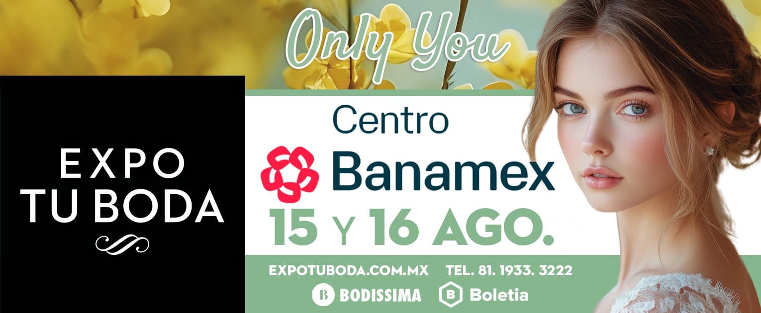 EXPO TU BODA 15 y 16 de Agosto, CENTRO BANAMEX CDMX en Hipódromo de las Américas