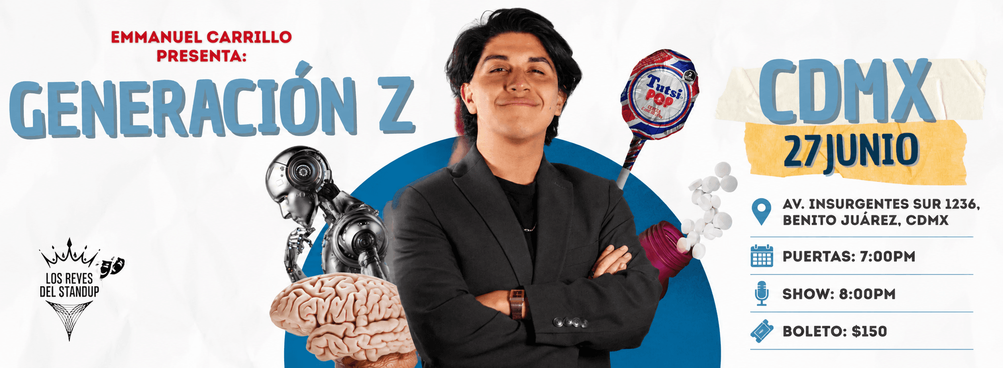 Fondo promocional del evento GENERACION Z 