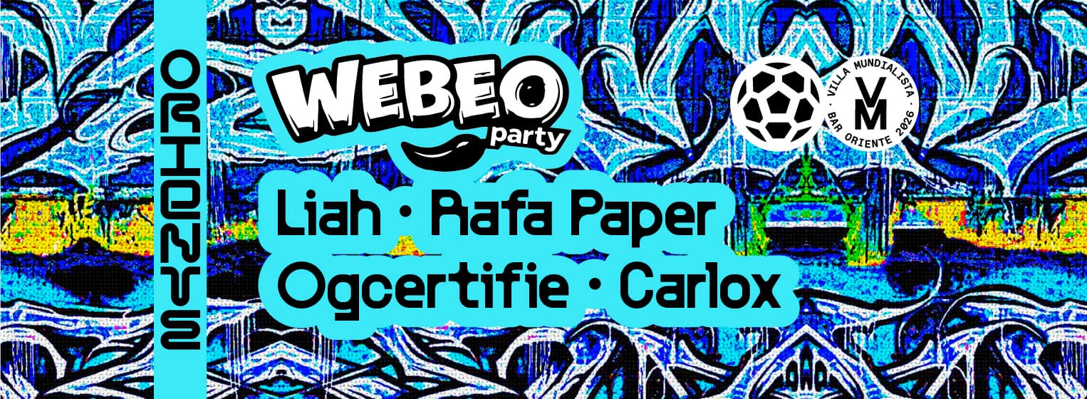 Webeo en Bar Oriente en Ciudad de México