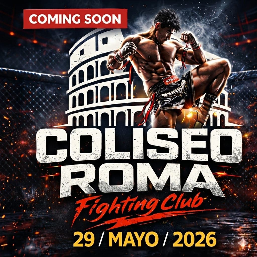 Fondo promocional del evento COLISEO ROMA