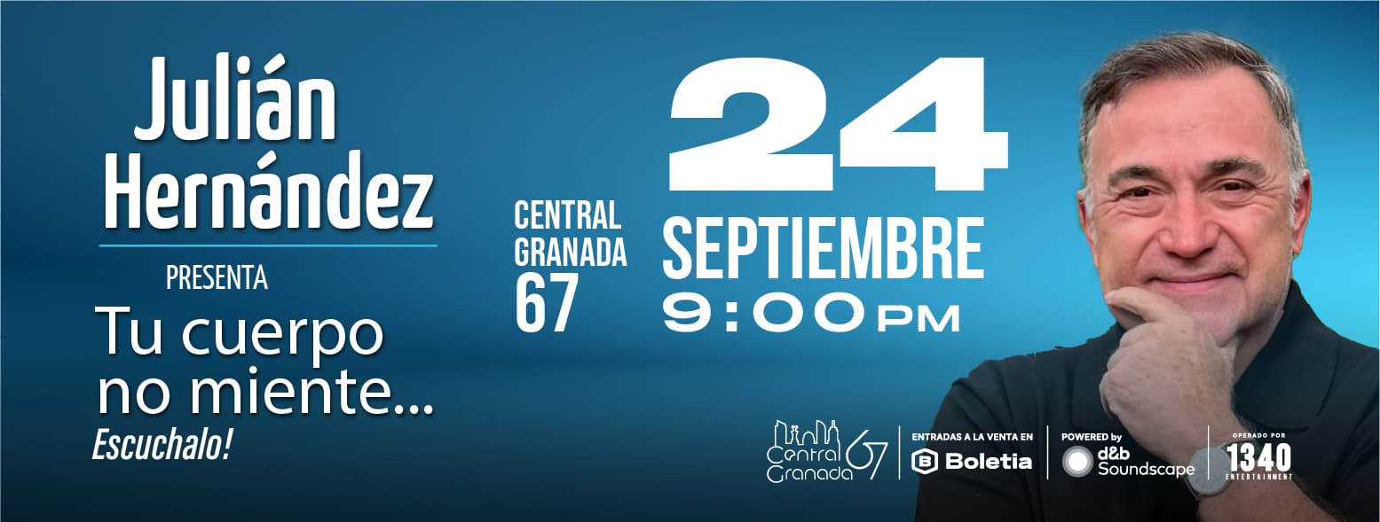 Julián Hernández en CDMX en Ciudad de Mexico – Agenda semanal