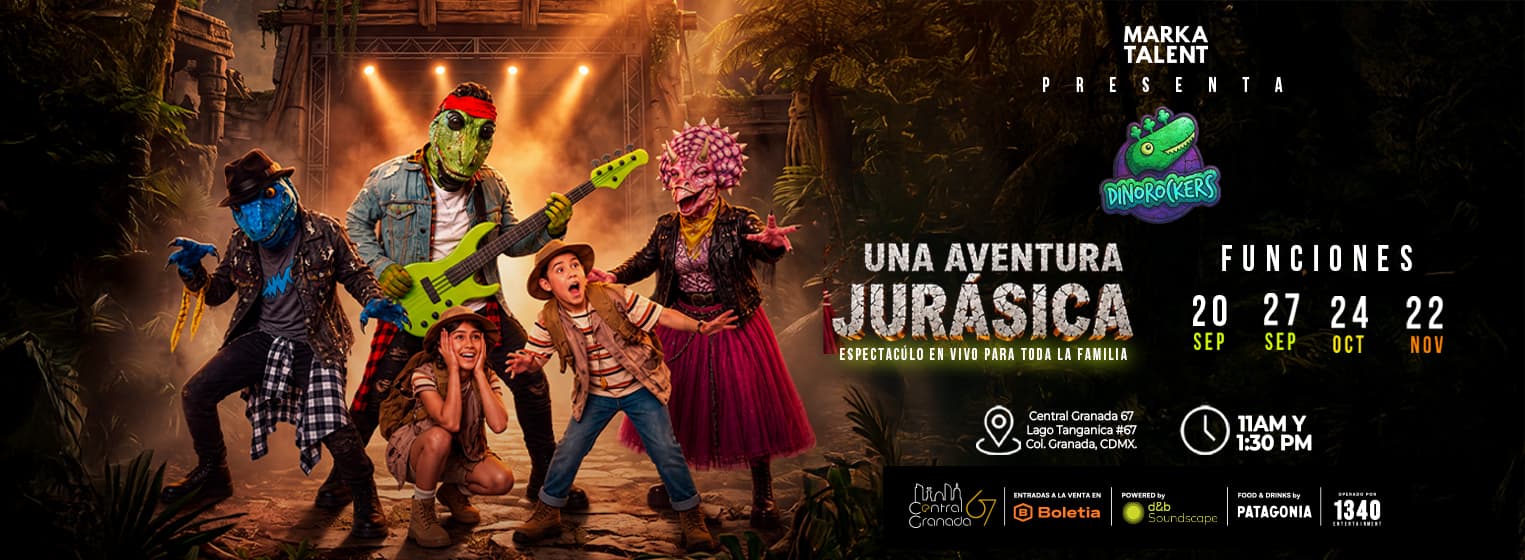 DINOROCKERS en Ciudad de Mexico