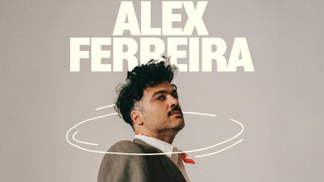 Fondo promocional del evento Alex Ferreira