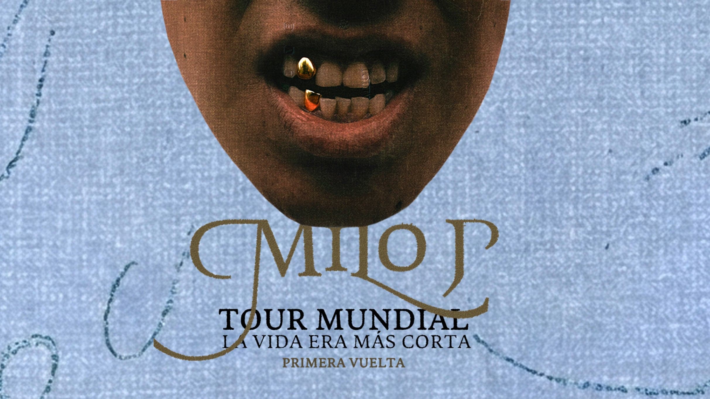 Fondo promocional del evento Milo J