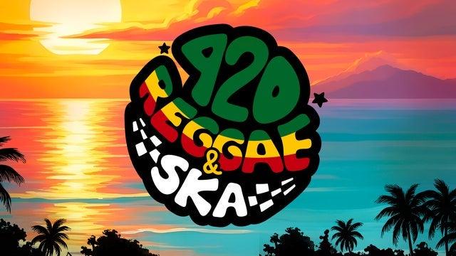 Fondo promocional del evento 420 Reggae & Ska