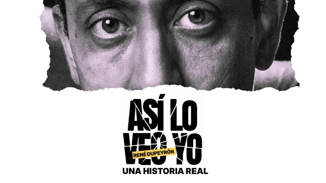 Fondo promocional del evento Así Lo Veo Yo: Monólogo René Dupeyron
