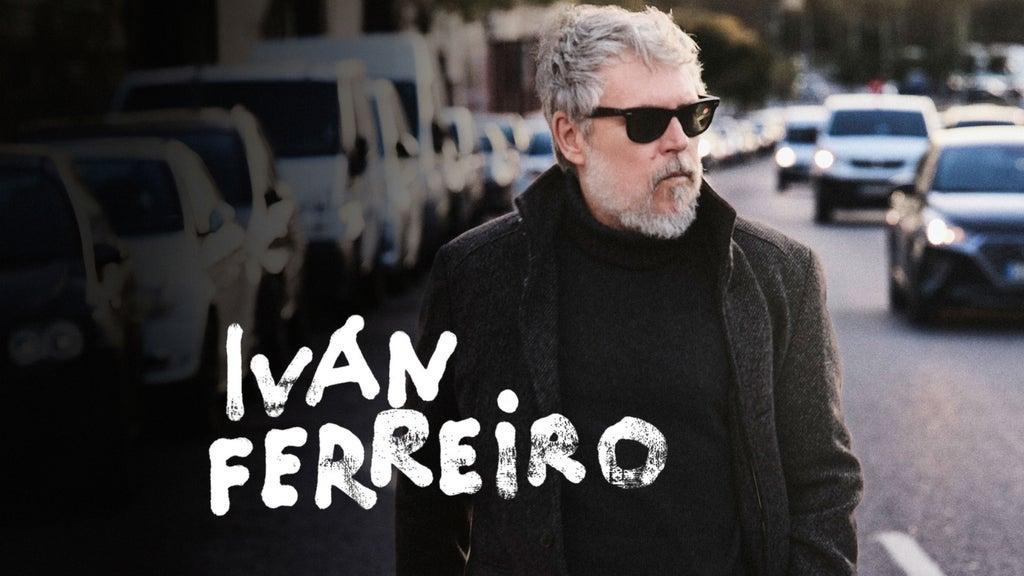 Fondo promocional del evento Iván Ferreiro