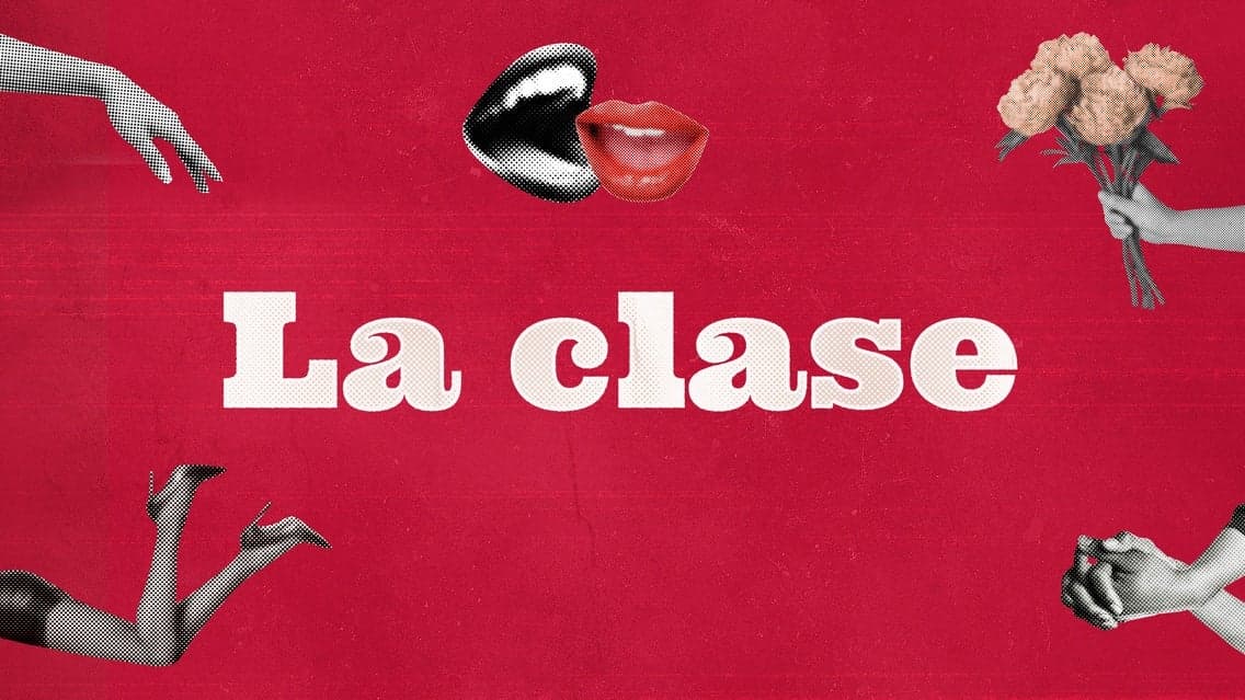 Fondo promocional del evento La Clase