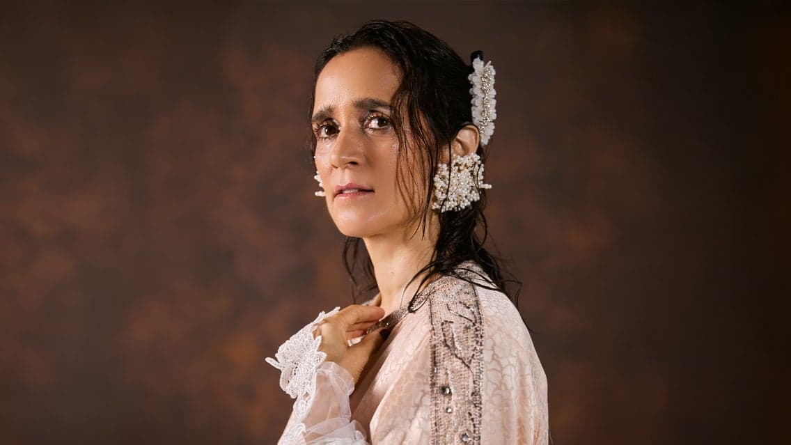 Fondo promocional del evento Julieta Venegas
