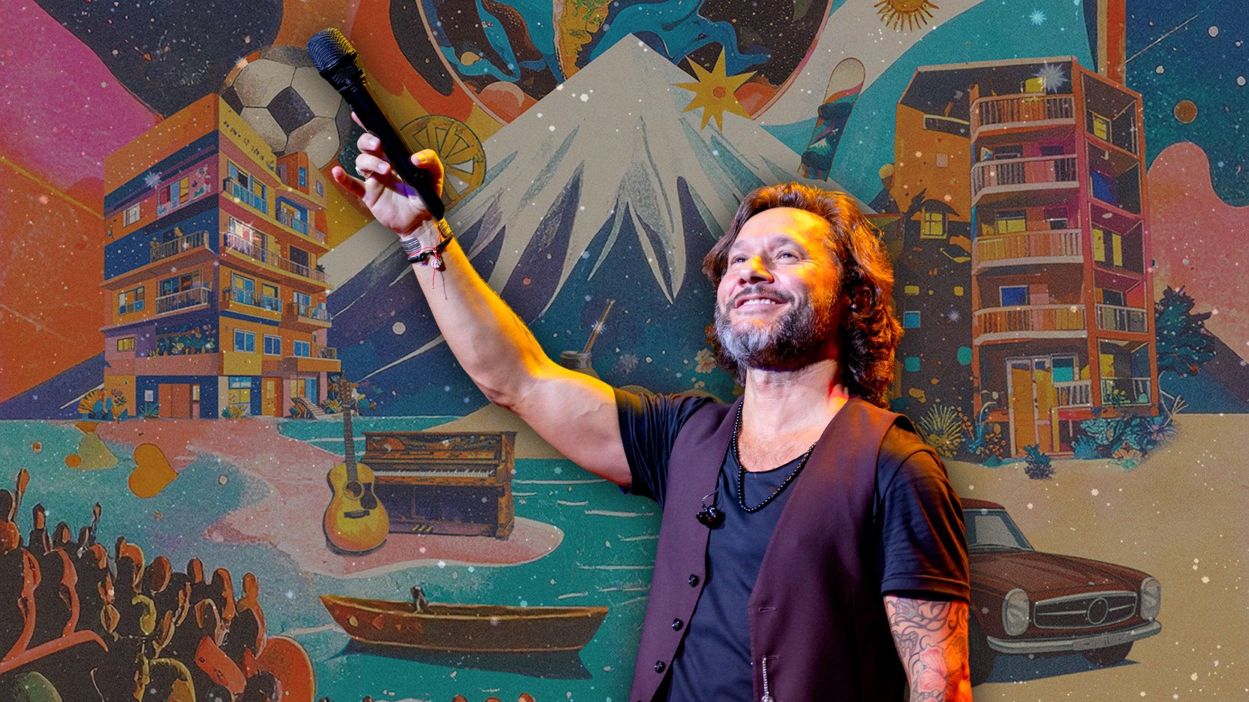 Fondo promocional del evento Diego Torres