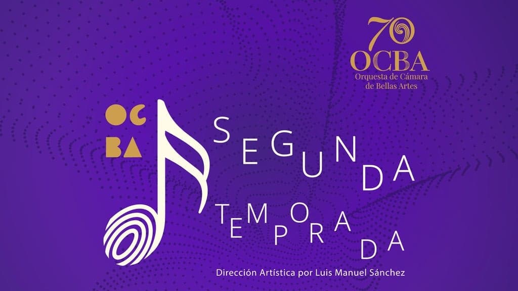 OCBA. Orq. de Cámara de Bellas Artes Programa 4, 8+. Ingreso 19:30 h. en Ciudad de Mexico