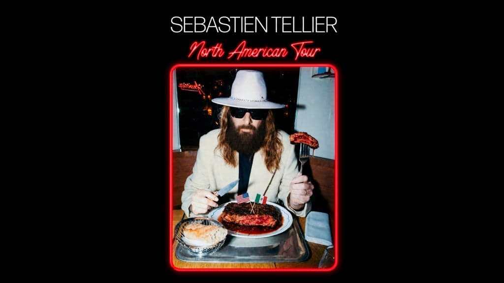 Fondo promocional del evento Sébastien Tellier: Kiss The Beast Tour
