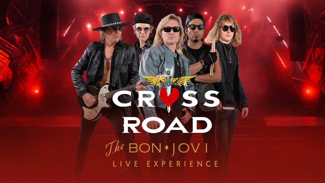 Fondo promocional del evento Cross Road "Bon Jovi Live Experience"