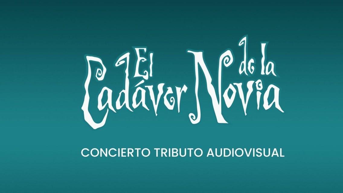 Fondo promocional del evento El Cadáver de la Novia Movie Concert