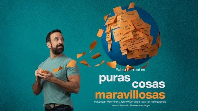 Fondo promocional del evento Puras Cosas Maravillosas