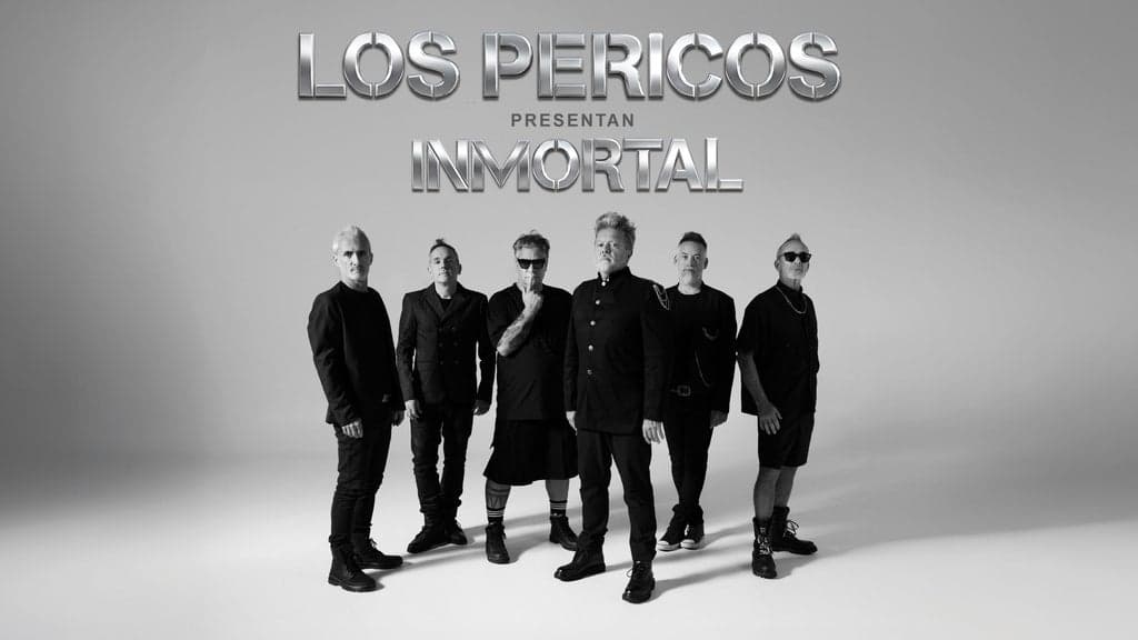 Fondo promocional del evento Los Pericos
